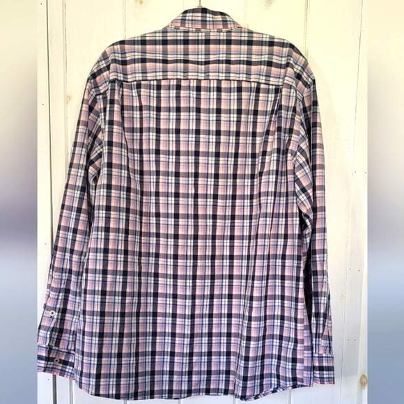Orvis Active Fit Organic Cotton Blend Plaid Button Shirt - Picture 5 of 6